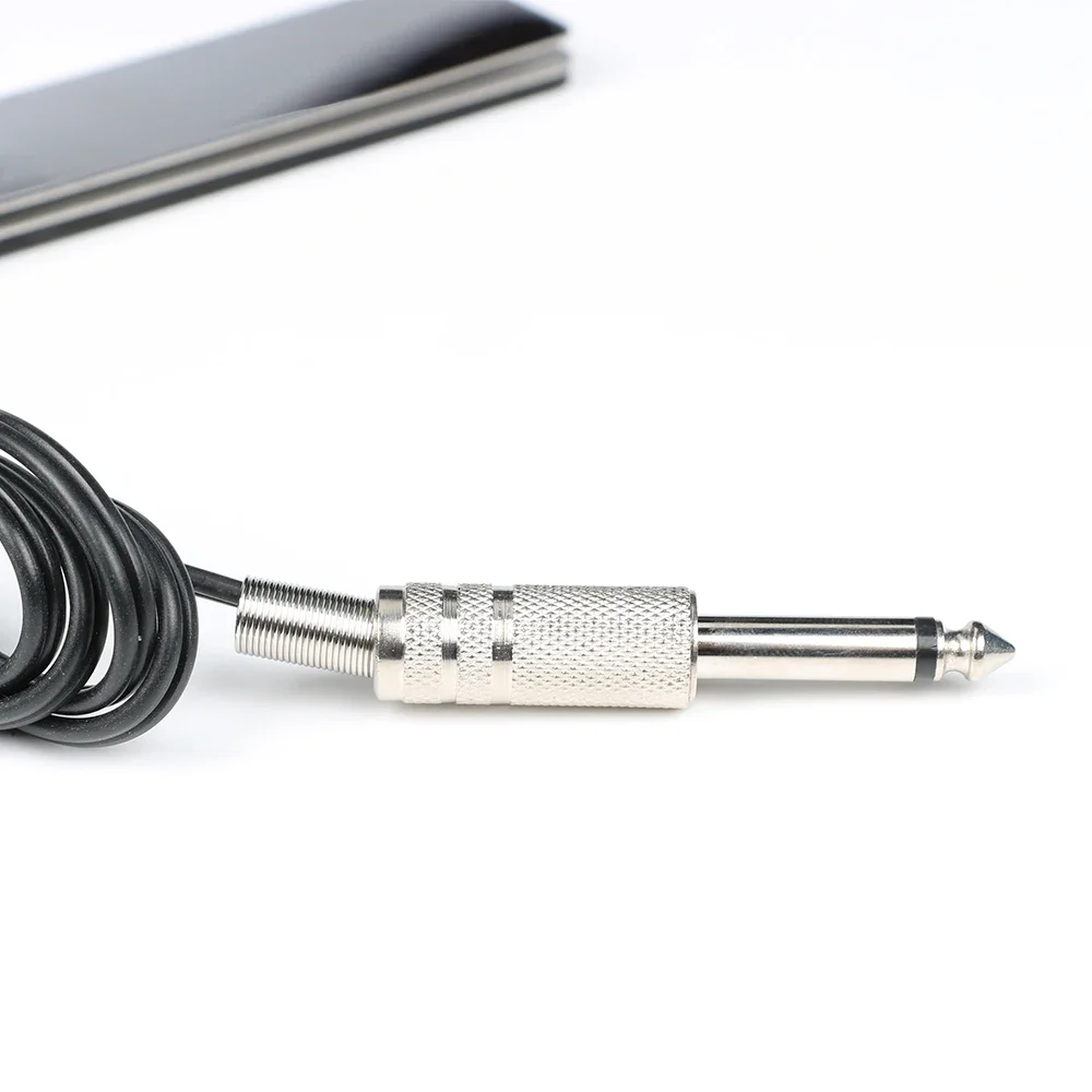 Tattoo Power Supply Foot Switch Professional Tattoo Machine Mini Stainless Steel Sensitive Foot Pedal Clip Cord Tattoo Accessory