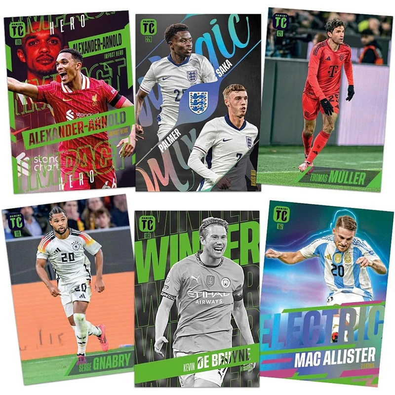 Panini FIFA Top Class 2025 Fat Pack، بطاقات تجارة كرة القدم الرسمية، صندوق العرض، الإصدار الجديد