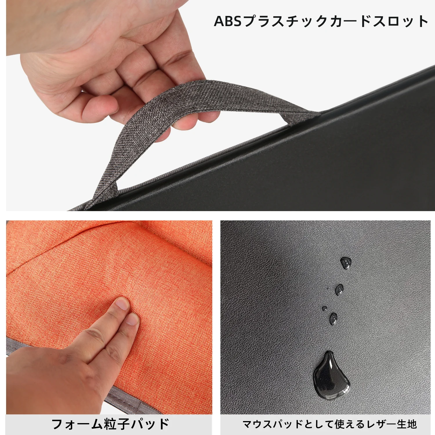 MUMUCC Multifunctional  Portable Car Laptop Table,Large Particles Pillow Desk in Bed,Small Computer Desk,Gaming Mouse Pad