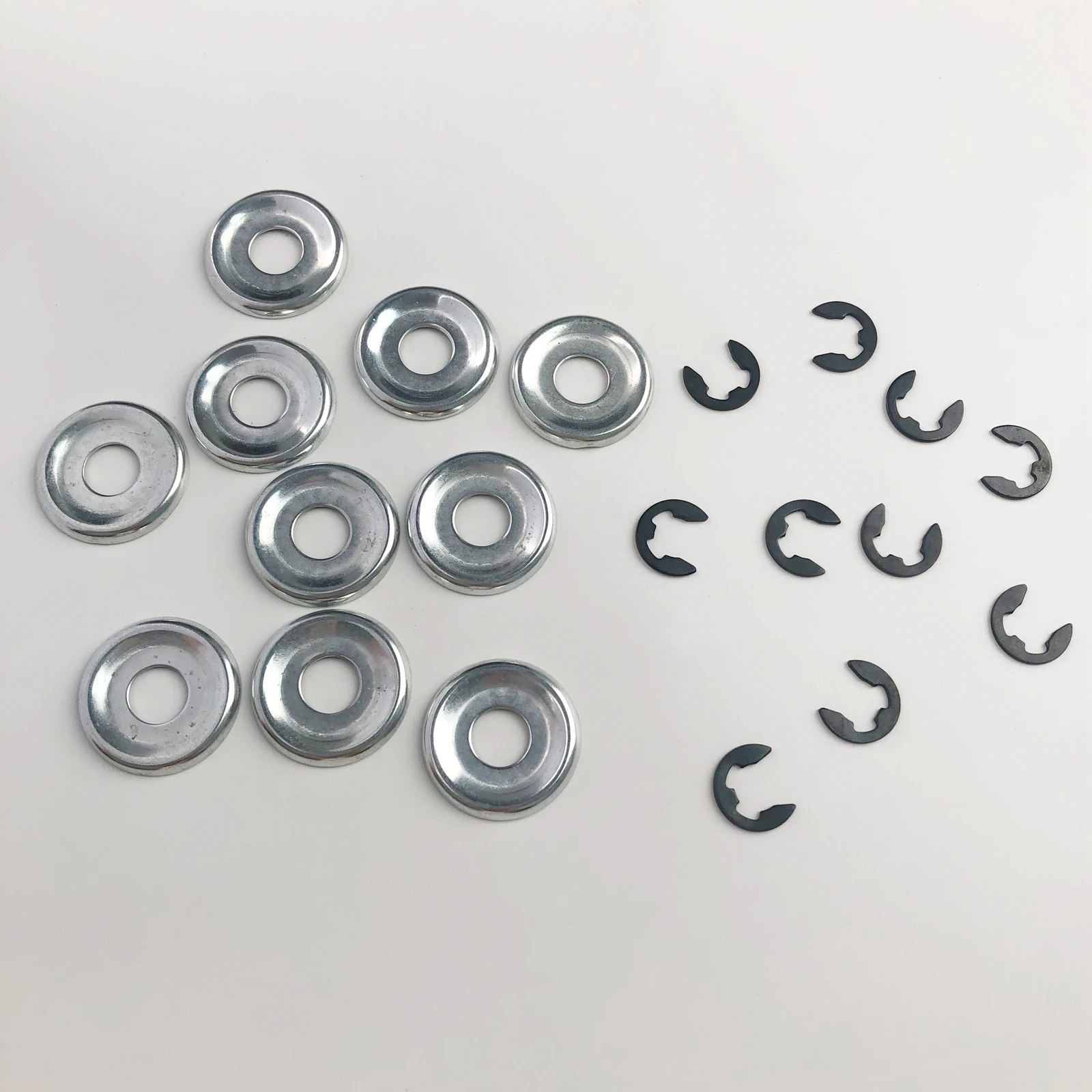 10kits Clutch Washers 503272101 E-clips 9460 624 0801 for Stihl MS260 MS290 MS440 MS460 MS660 9460 624 0801 for Husqvarna 362