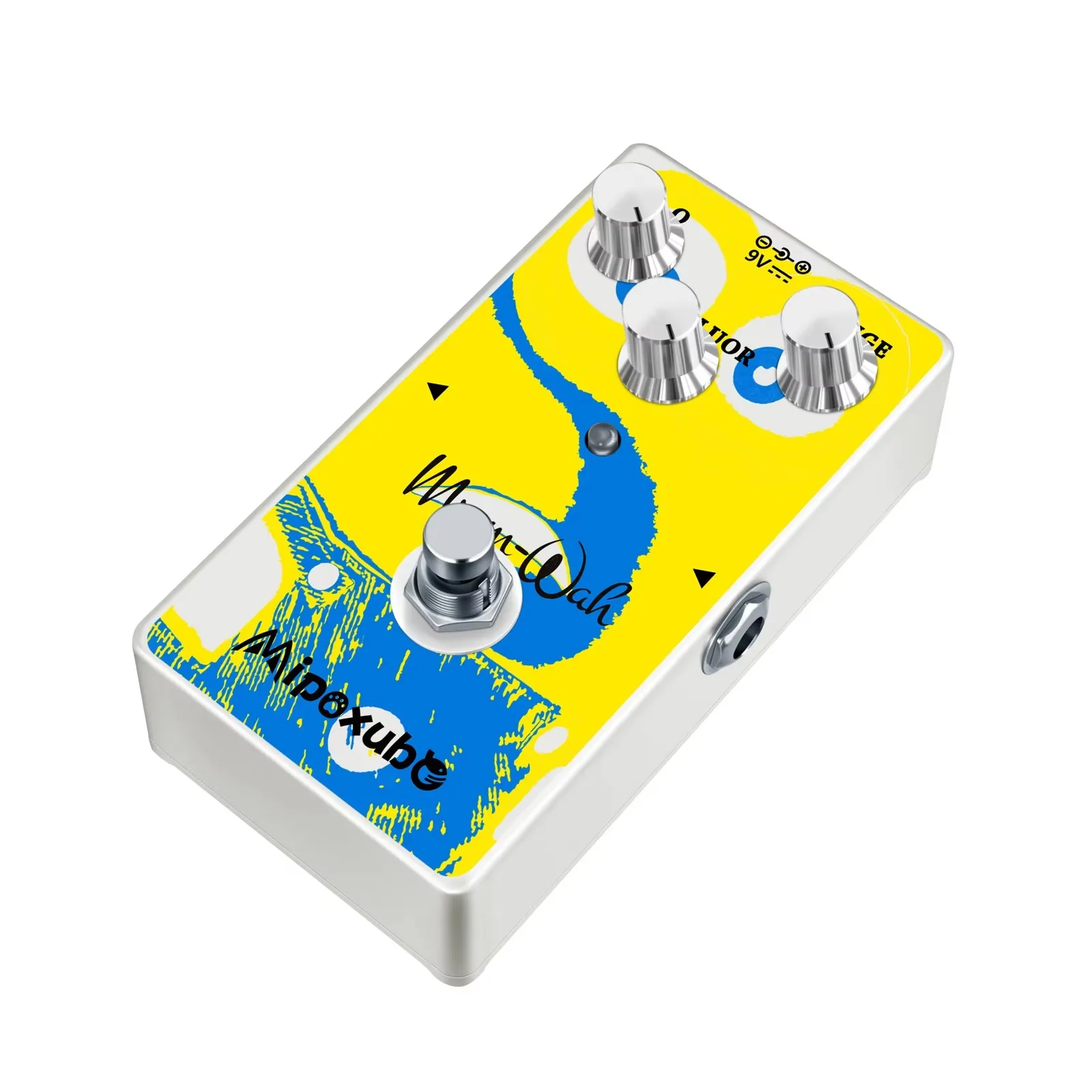Mipoxube Mr.m Wah Pedal Envelope Filter Auto Wah Guitar Effect Pedal Funky Stompbox Vintage 70s Funk Soul Tone for Guitar & Bass