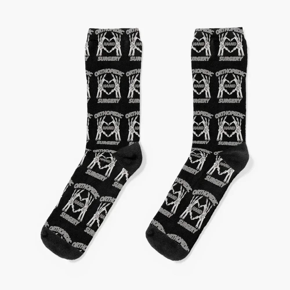 Orthopedics. hand surgery. orthopedic surgeons are hip and humerus Socks retro snow Socks Women's Men's