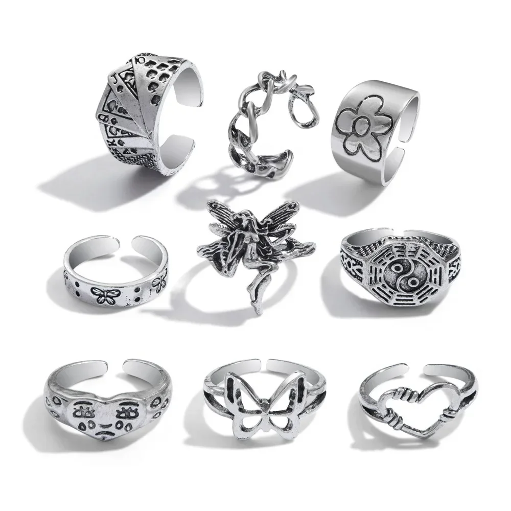 9-piece ring set