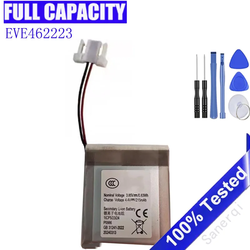 EVE462223 462223 BN59-01357A Battery for Samsung 2021 QLED Voice Solar Energy TV Remote Control  QN9 QN8 QN7TM2180E