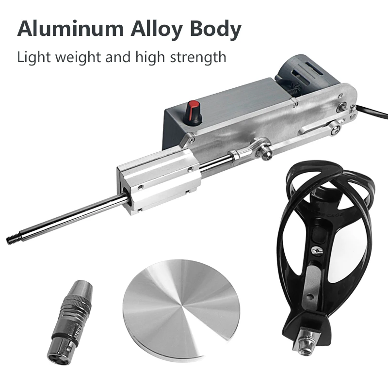 110V-220V Verstelbare Snelheid Heen En Weer Bewegende Lineaire Machineslag 20Mm-120Mm Telescopische Lineaire Tuimelaar Actuator Met Connector