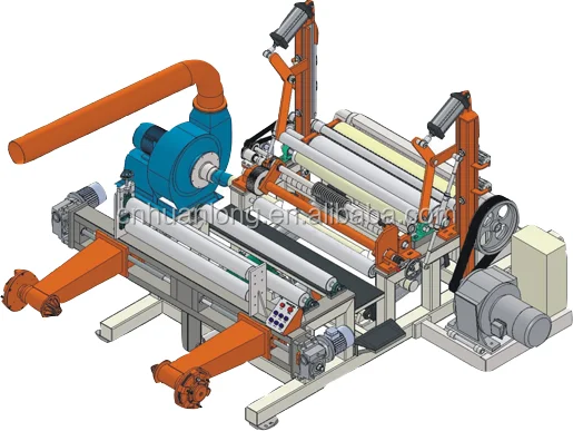 Macchina per la produzione di carta termica ad alta velocità FZ-HNC Macchinari per la produzione di carta rotolante