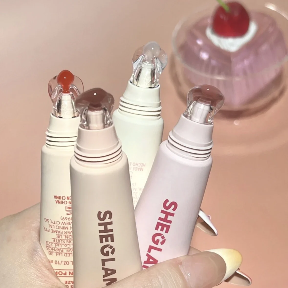 

Sheglam Colored Lip Gloss 10ml Mirror Liquid Lipstick Lipglaze Moisturise Nourishing Dilute Lip Wrinkles Makeup Beauty Cosmetic
