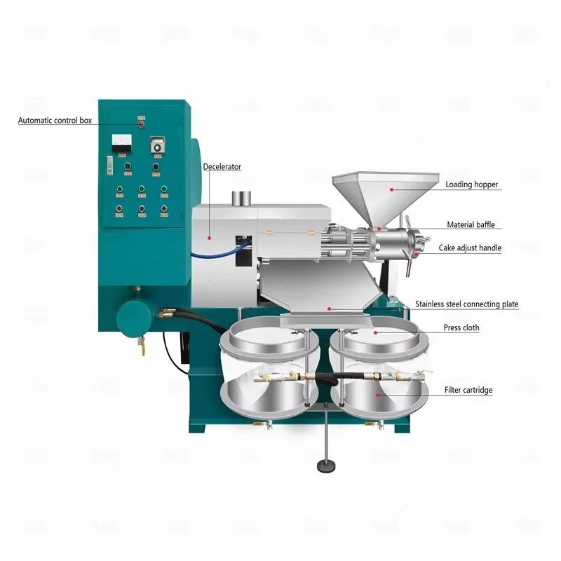 Máquina de prensado de aceite 6yl-130, máquina de prensado de aceite de China, fruta de palma, máquina para fabricar aceite de cocina de soja