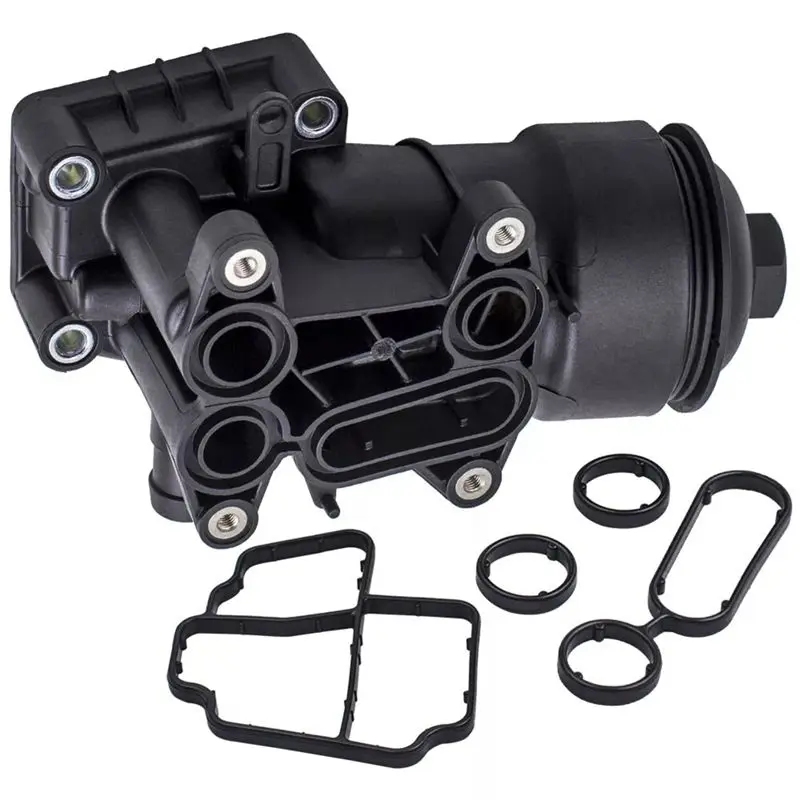 NEW HOT In Stock-Engine Oil Filter Housing & Oil Cooler For VW Skoda 03L115389C 03L115389G
