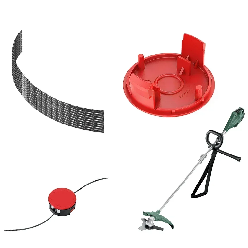 10pcs Trimmer Line&Cover&Head For Bosch AFS 23-37 F016800431 F016F04841 F016F04839 Grass Trimmer Lawn Trimmer Spare Part
