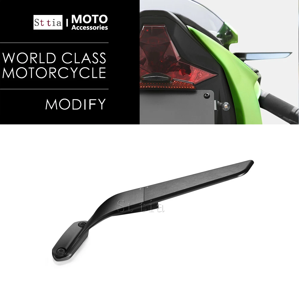 

Аксессуары Ninja 650 для Kawasaki Ninja 650 Ninja 400 2018-2024, зеркала для мотоцикла, регулируемые спортивные крылышки, алюминий