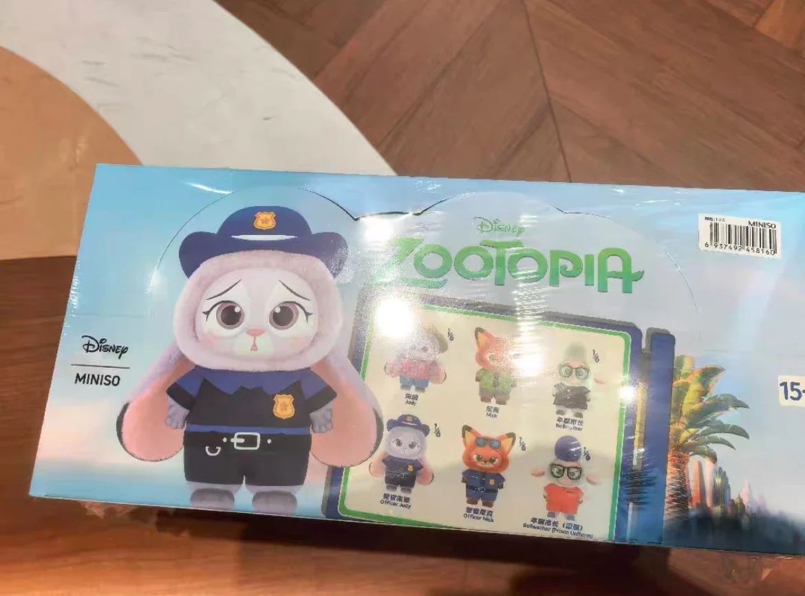 Disney Nowa Seria Vinyl Zootopia Blind Box Mystery Box Modna Figurka Niespodzianka Zawieszka Urocze Zawieszki do Toreb dla Dziewczyn Prezent dla Lalki