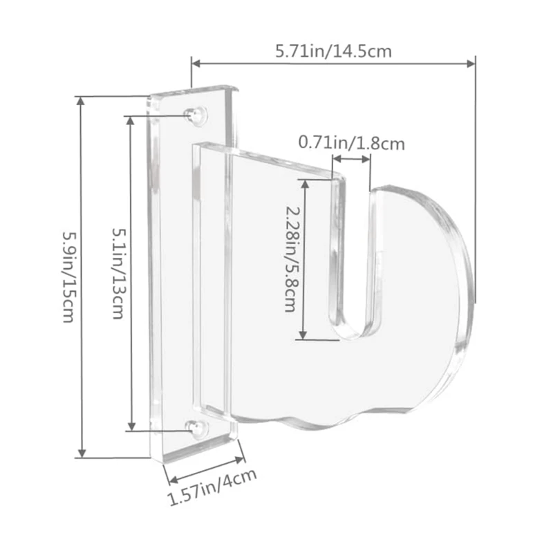 Présentoir mural transparent pour skateboard, support T1 506, facile à installer