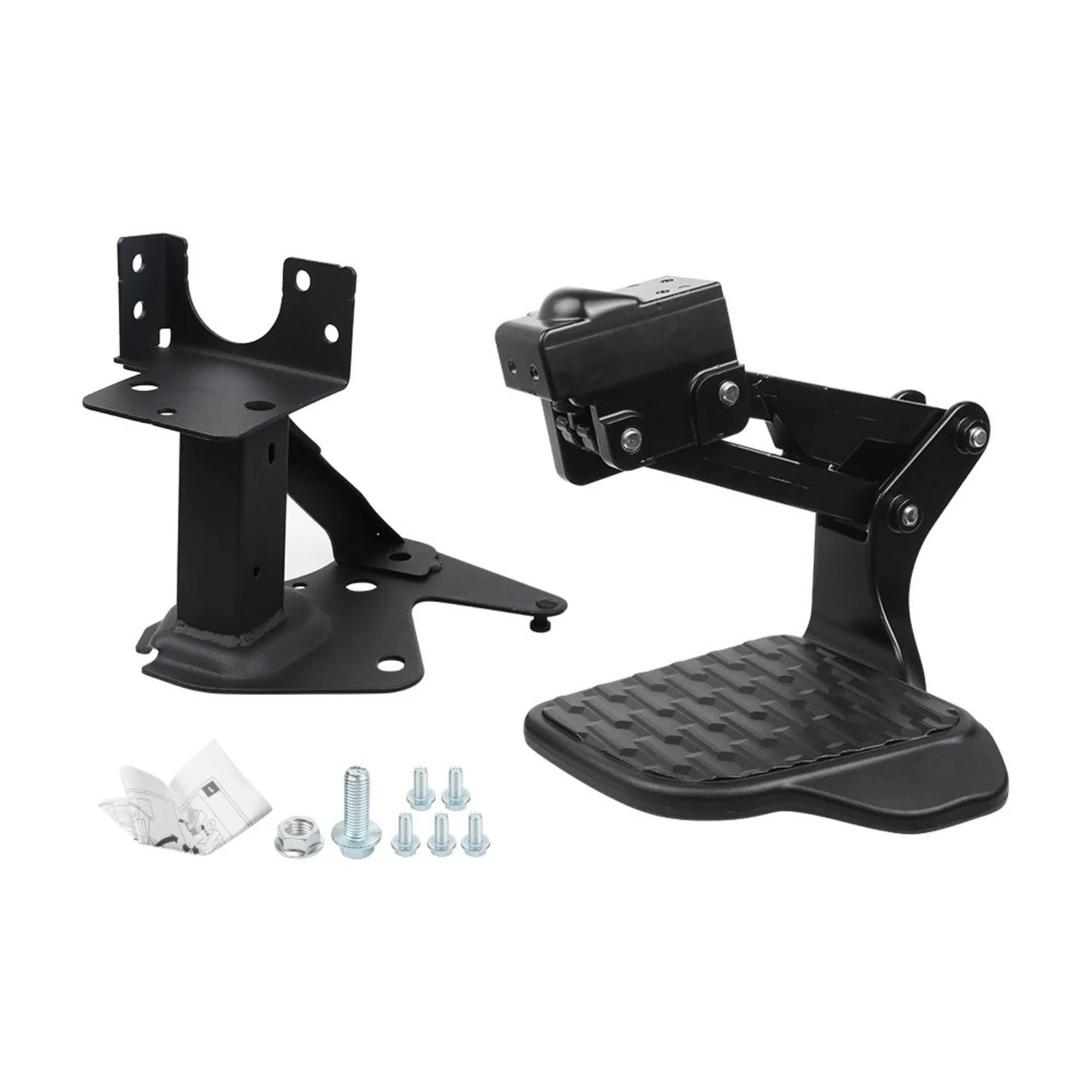 Retractable Rear Bed Step Compatible with Dodge Ram 1500 2024‑2026 Truck Tailgate Aftermarket Replacement Part Number 82216597AC