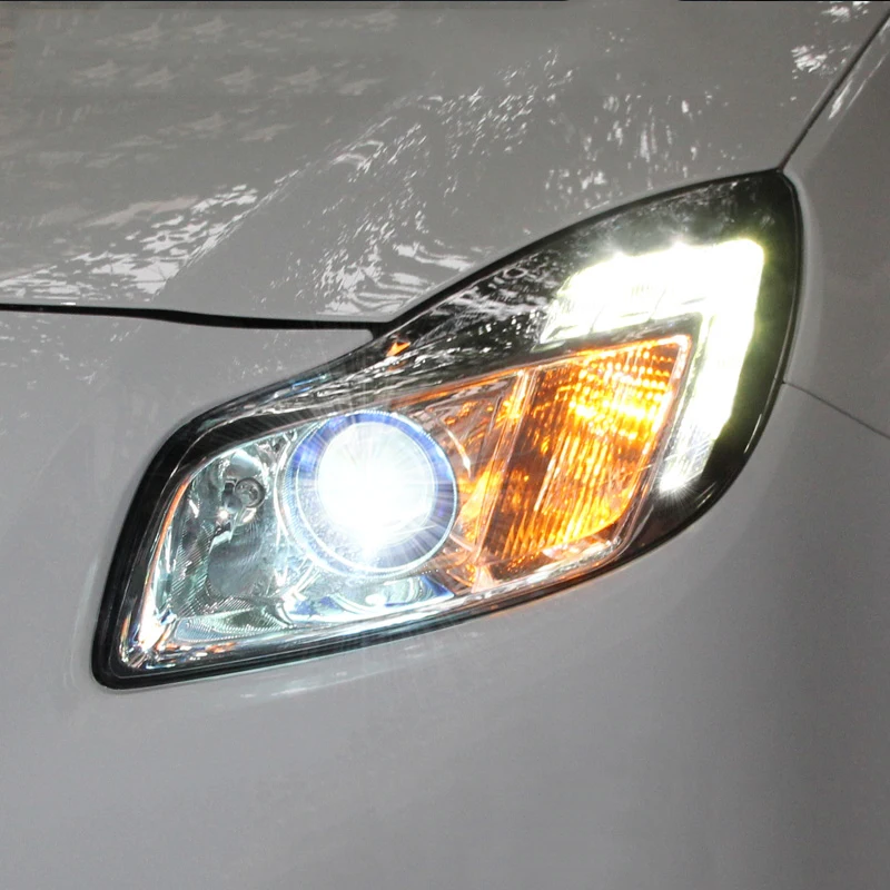 Feu de course LED de remplacement pour voiture, Kit de modification de phares pour buick Regal Open Insignia 2009 2010 2011 2012 2013