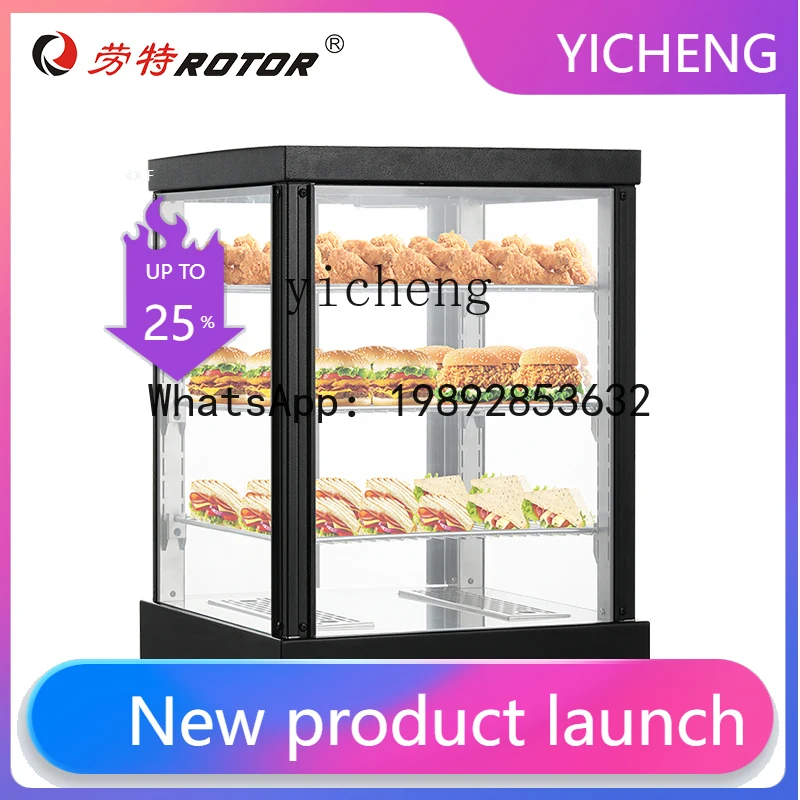 

Z1Insulation Cabinet Biscuit Sandwich Egg Tart Fried Chicken Single Door Deli Display Cabinet Commercial