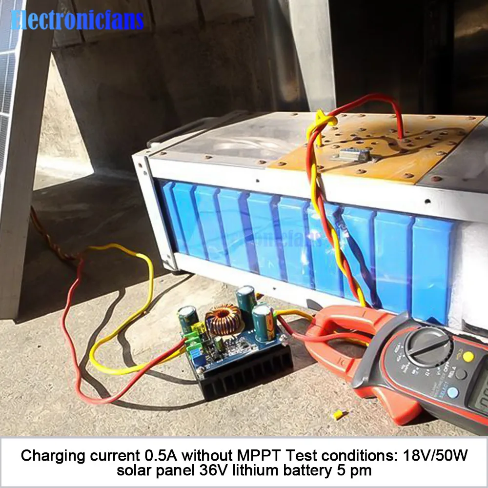 Imagem -06 - Módulo de Impulso Solar Mppt de Alta Potência Tensão Constante Regulador de Tensão Atual do Veículo dc 1060v a 1280v 600w