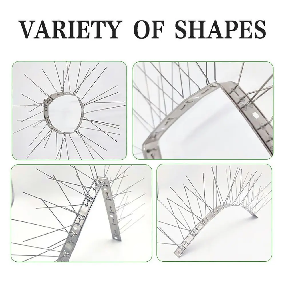 25/33/50CM Odstraszacz ptaków ze stali nierdzewnej Igła odstraszająca ptaki Gołąb odstraszający Cierń Urządzenie zapobiegające ptakom