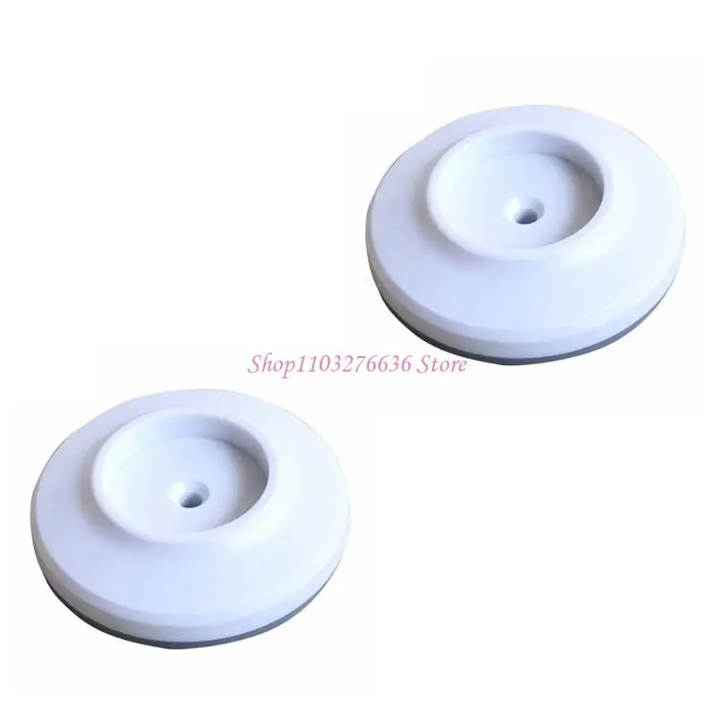 R6FD 1 Pair Wall Pads Guard Your Wall Cup Pad Baby Gate Wall Protector Protect Wall Indoor Gate Wall Bumpers Protector
