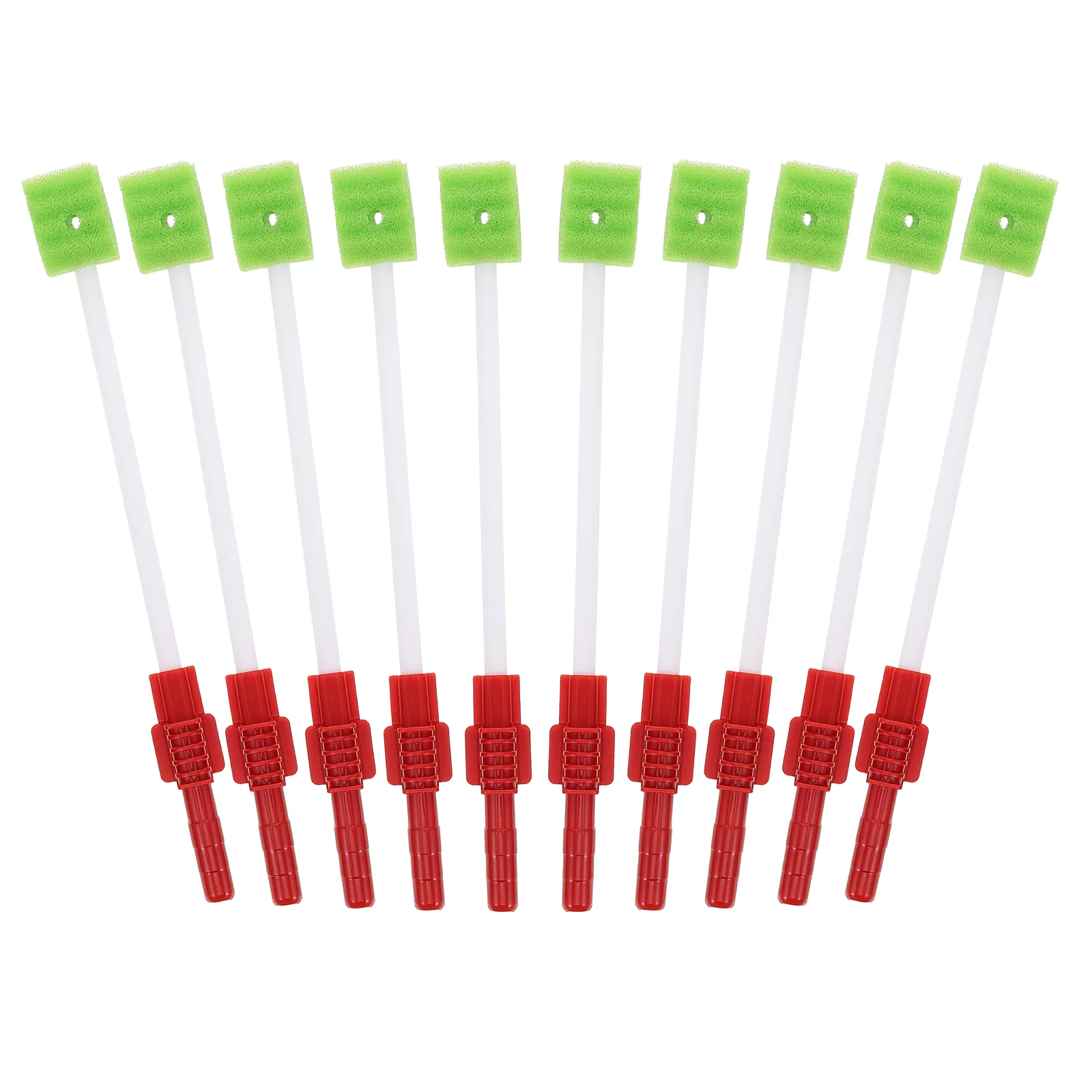 

10 Pcs Oral Cleaning Sponge Stick Toothbrush Mouth Care Disposable Aspiration of Sputum