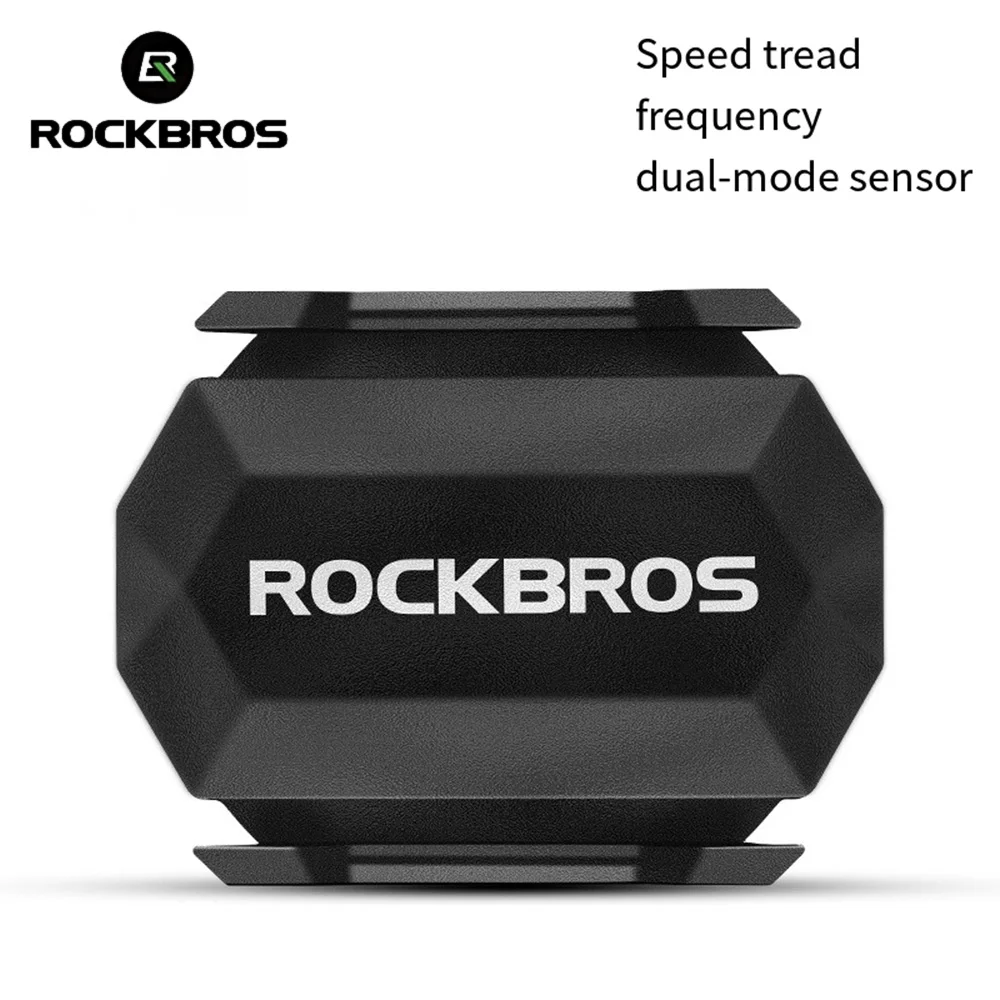 ROCKBROS Bicycle Computer Cadence Speed Sensor 2-In-1 Wireless Bluetooth Cycle Speed Sensor Anemometer Bike Computer Accessories