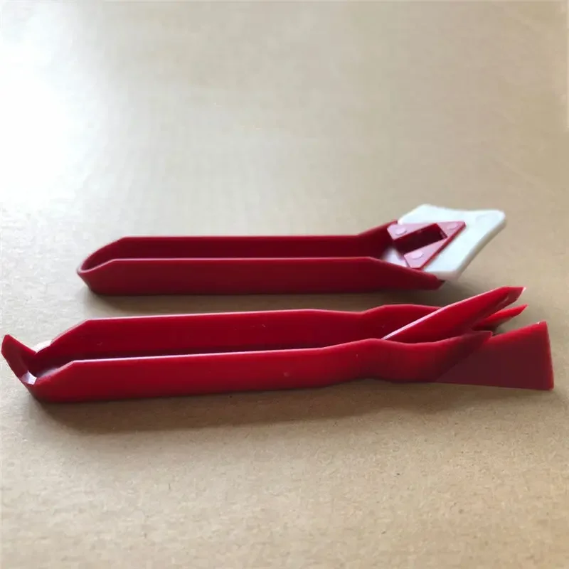 2 Pcs Window Door Silicone Glass Cement Scraper Tool Caulking Finishing Sealant Grout Remover Silicone Spreader Spatula Tool