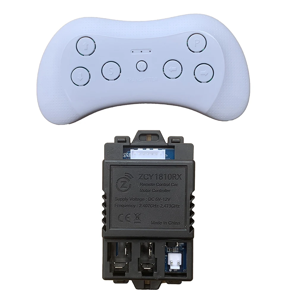 ZCY-1810RX-Control remoto o receptor de coche eléctrico para niños, 6-12V, Bluetooth, Control de arranque suave, piezas de coche para bebés