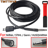 6-20M Hose Pressure Water Cleaning Hose garden Pipe Cord Hose Washing Lance Gun Extension Hose for Nilfisk STIHL Gerni HUSQVARNA
