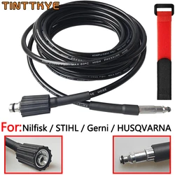 6-20M Hose Pressure Water Cleaning Hose garden Pipe Cord Hose Washing Lance Gun Extension Hose for Nilfisk STIHL Gerni HUSQVARNA
