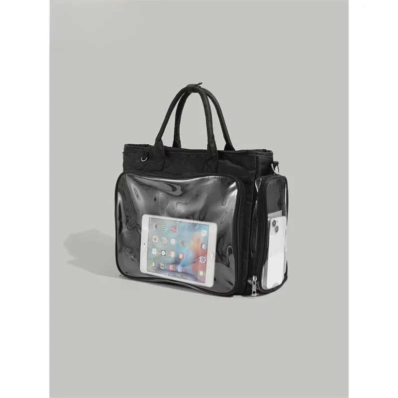 

UR Large Capaci Bapa 2025 New Sle Double oulder Single oulder Crossbody Bag for Students Autumn Winter High Quali