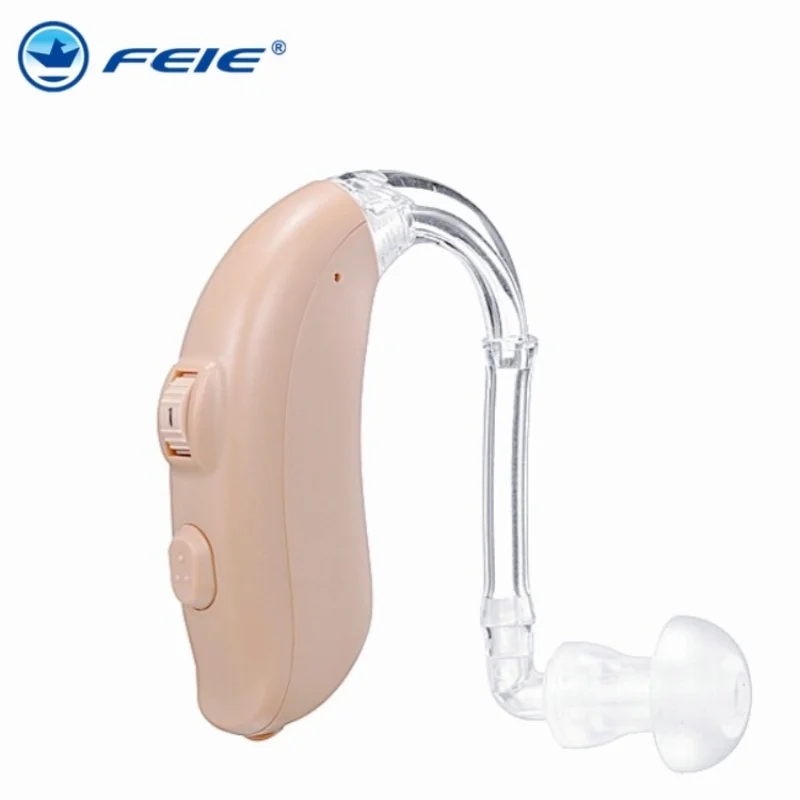 Advanced Digital High Power BTE Non-Programmable Hearing Aid, The Elderly And Young Deaf Hearing Aid Headset Adjustable Volume,