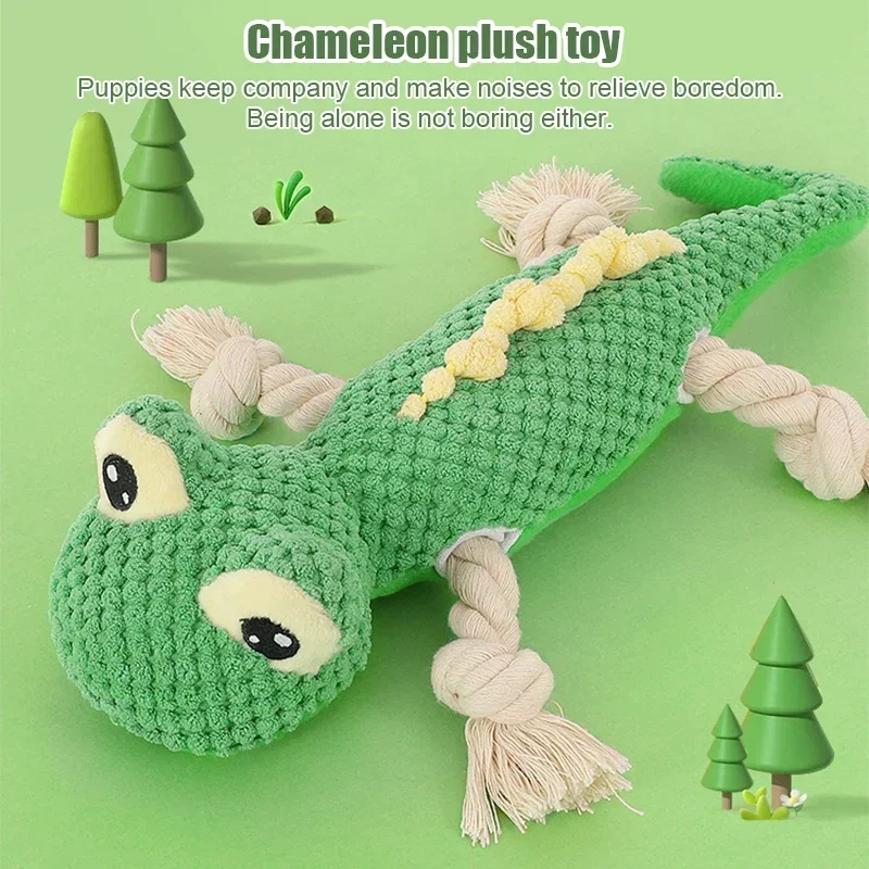 

Pet Dog Fun Toy Plush Interactive Toy Plush Lizard Anime Doll Plush Gecko Cartoon Animal Lizard Pet Supplies