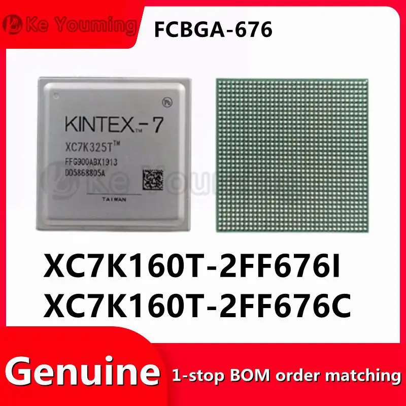 

Integrated Circuit IC Embedded System-on-Chip, XC7K160T-2FF676I, XC7K160T-2FF676C, FCBGA-676, 1Pc