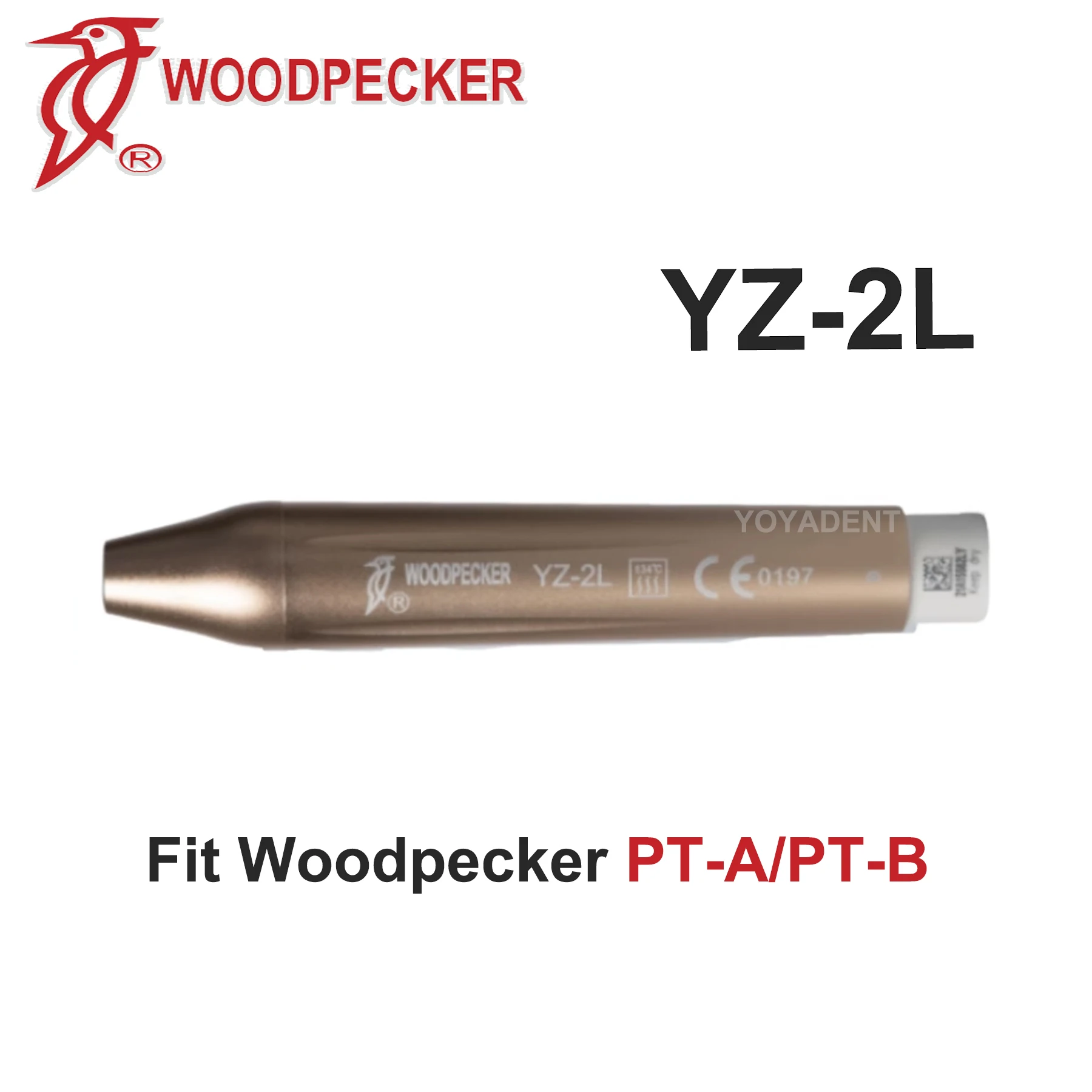 

Woodpecker YZ-2L Ultrasonic Handpiece For Dental Air Polisher Scaler PT-A PT-B Dentistry Accessories