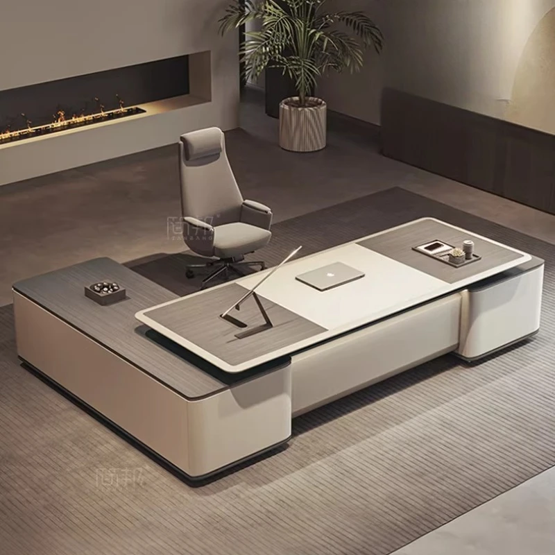 Light luxury high end modern and upscale furniture room offices office desks and workstations Room desks computer desk