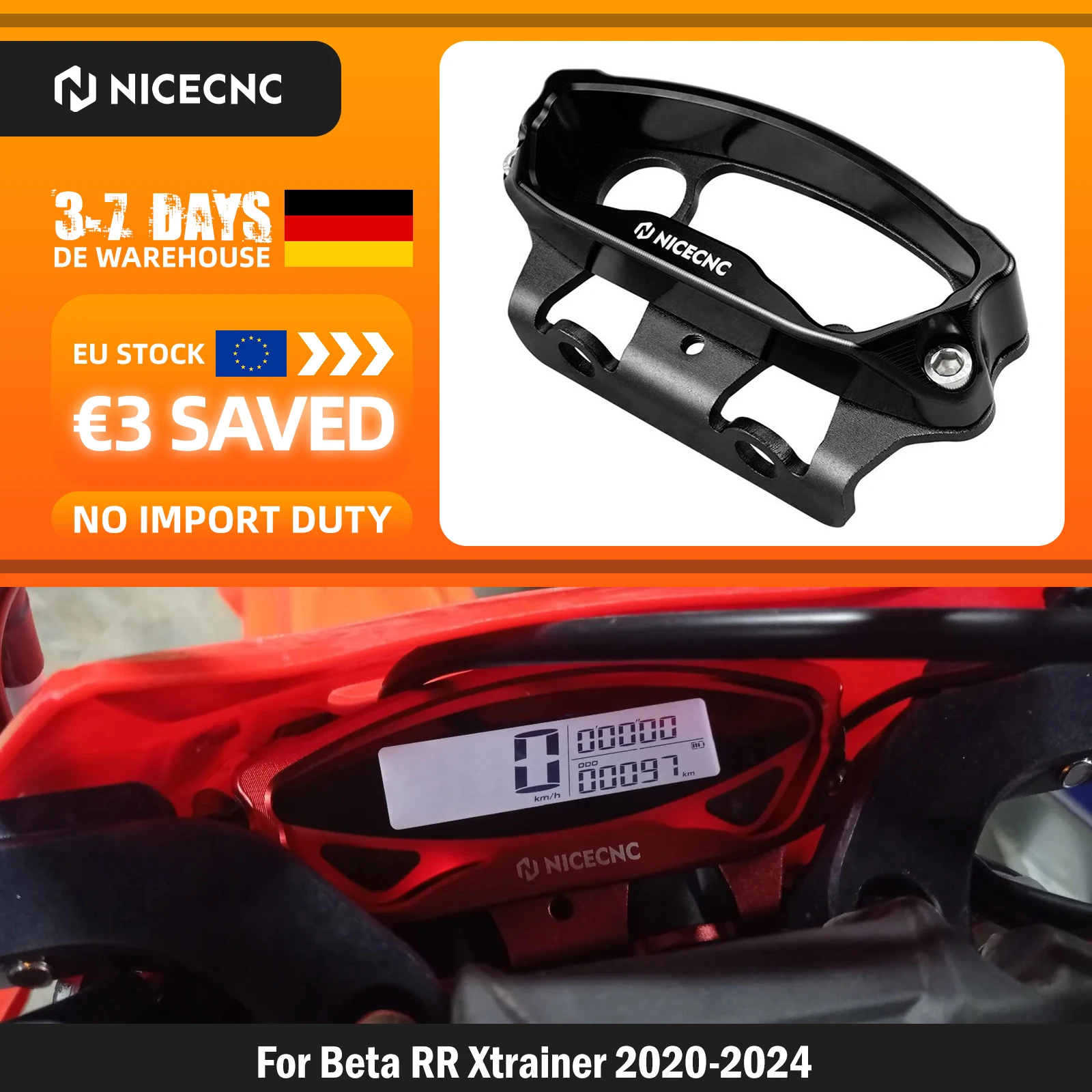 2020-2024 Für Beta RR 300 Xtrainer 300 Motorrad Tachometer Schutzgitter RR 125 RR 200 RR 250 RR 350 RR 400 RR 450 RR 498 RR 500
