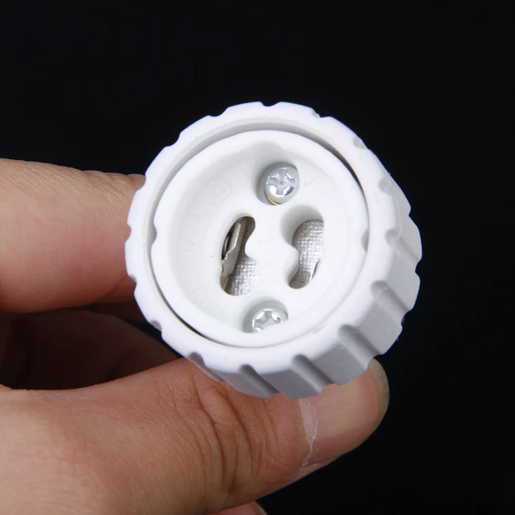 

10pcs to GU10 LED Light Bulb Socket Adapter Simple Converters 5 E14 To Gu10 Converter 5cm x 3 5cm Copper Easy Install