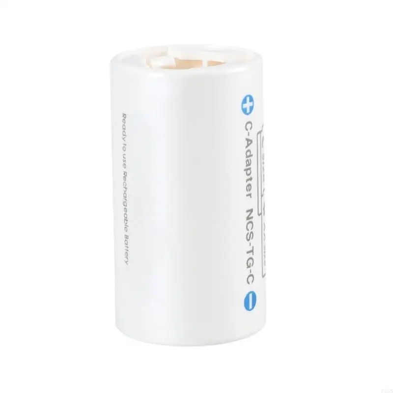 

LR6 AA to C LR14 Battery Adapter Case, Convert LR6 to LR14 for Toys and Electronics Charging Easily Battery Holder