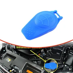 1Pc Car Wiper Reservoir Bottle Lid Cover Car Windscreen Washer Bottle Cap for Ford Focus C-Max Kuga Mondeo 4 S-Max Galaxy WA6