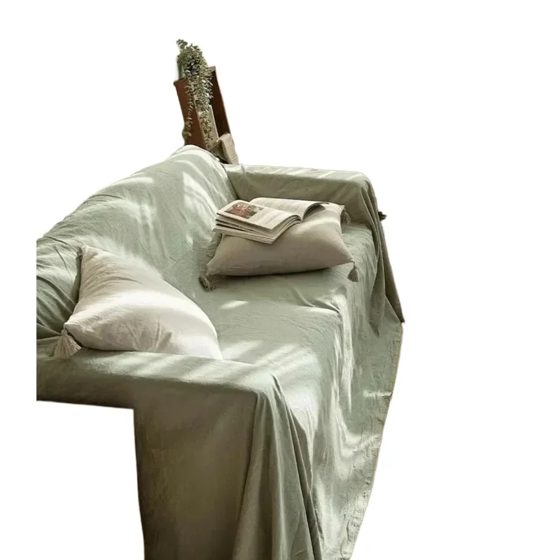

Sofa seat cover 100% cotton sofa protector Bohemian largecover combination throw blanket farmhouse bedding
