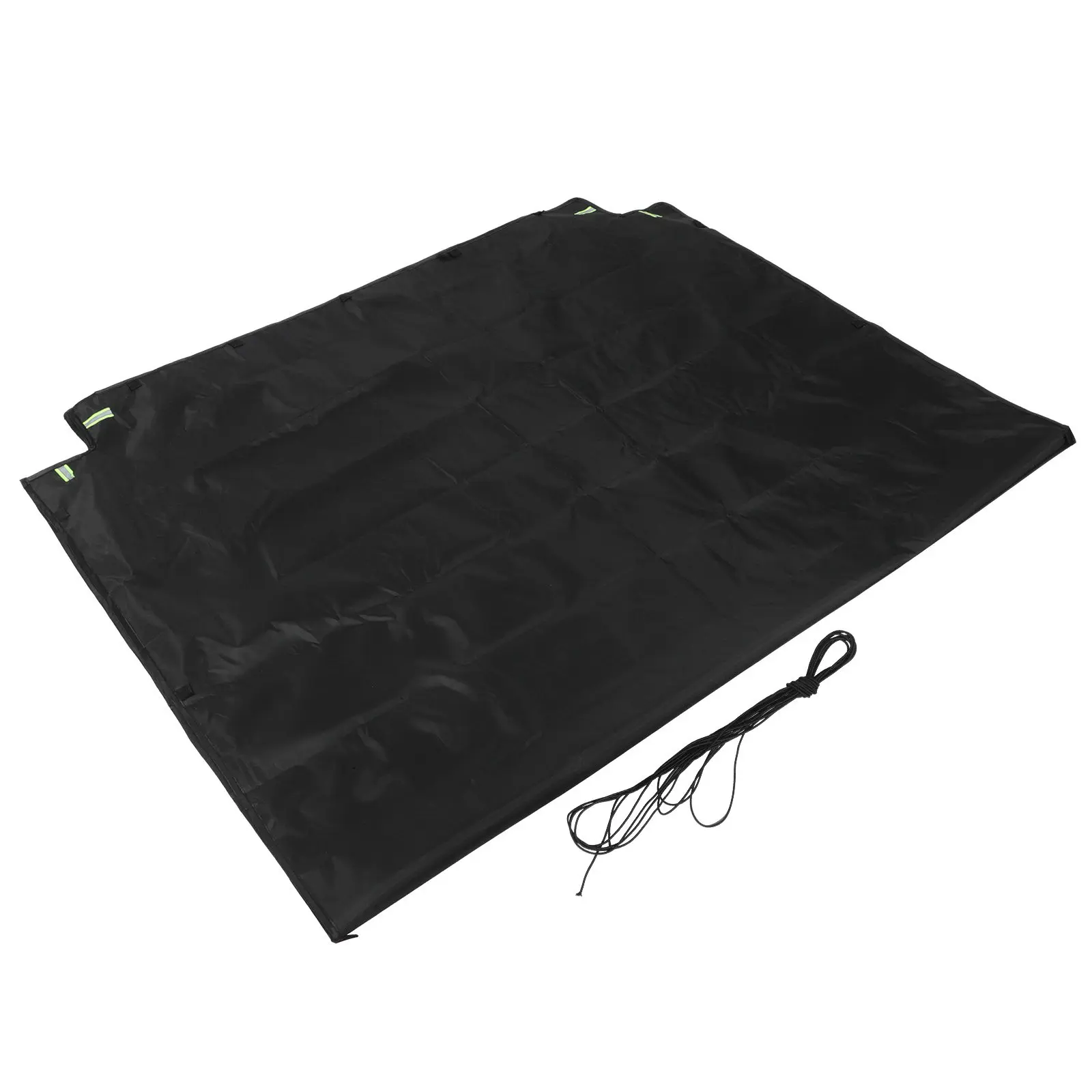 

Utility Trailer Cover Heavy Duty Oxford Fabric Foldable Protector Pickup Truck Bed Dump Cart Tricycle Shade Outdoor Weather
