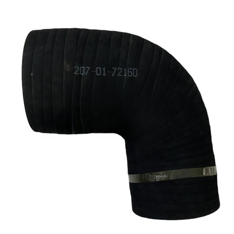 High quality excavators spares air intakes hoses for SHACMANs 207-01-7216 0