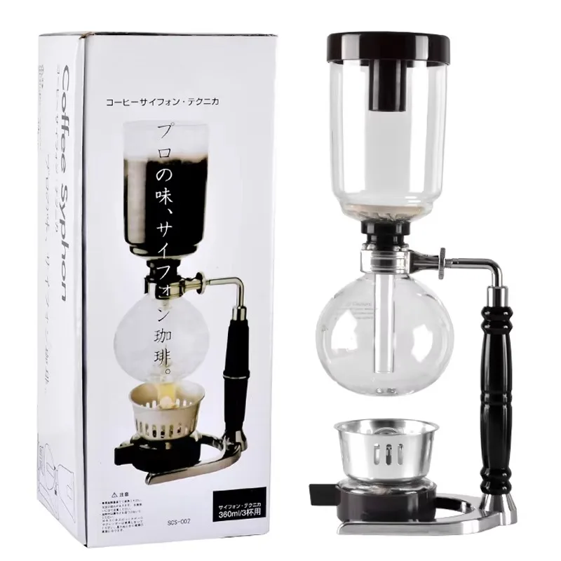 

Heat-resistant coffee pot set glass