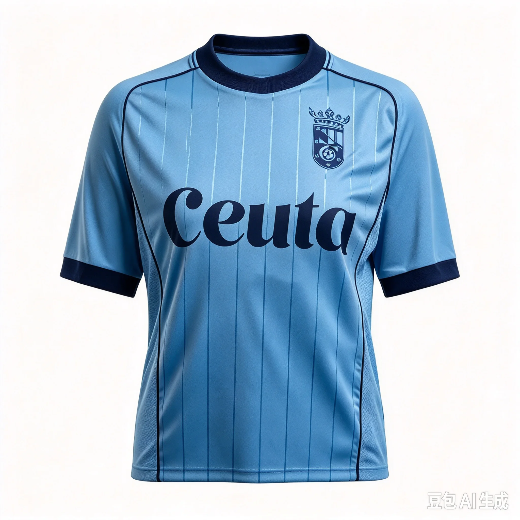 26-27 AD Ceuta Home and Away Jerseys, T-shirts with Digital Printing Patterns, Sports Breathable Short
