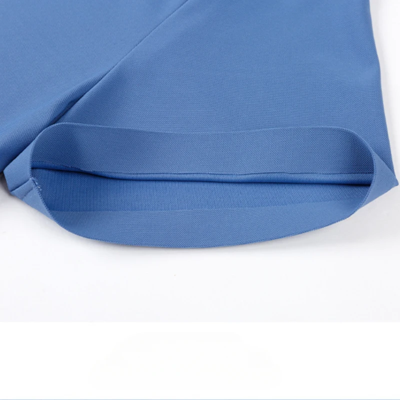 Short Sleeve Polo Shirt Man High Quality Men New Summer Business Casual Short Sleeved Easy Care Polo Man Shirt Luxury Soft Cozy