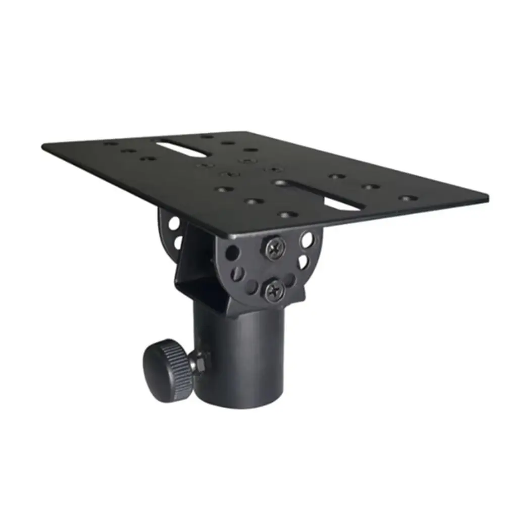 Pallet 35mm Rotatable Metal Mount Tripod Pole Sturdy Metal Construction Adapter Top Cap Durable Audio Base Mounting Base