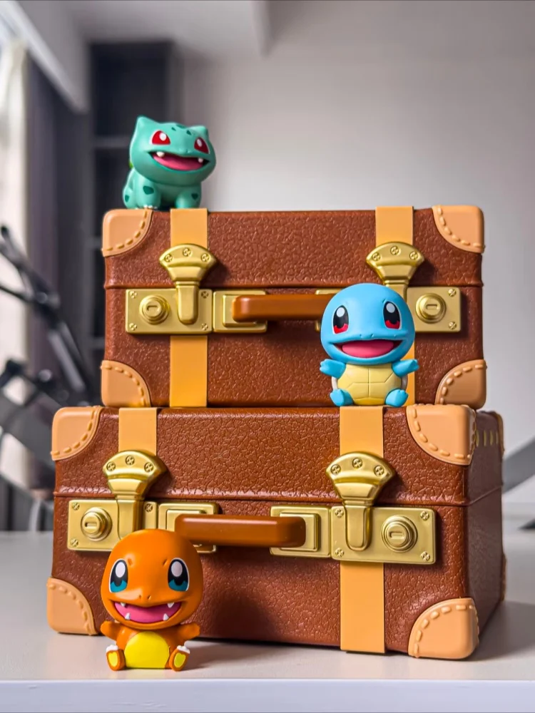 Funism Neuankömmling Pokemon Blind Box 30. Jubiläum Erster Partner Anime-Charakter Modellspielzeug Geburtstagsgeschenk für Erwachsene Sammler