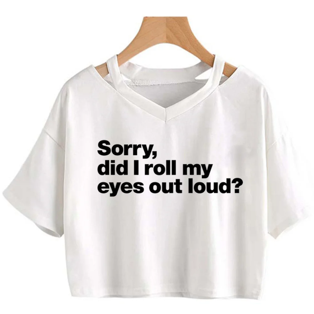 Loud t-shirts women designer funny comic top girl graphic clothes