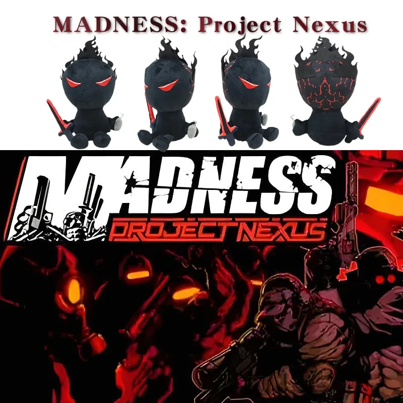 

26cm MADNESS: Project Nexus game peripheral figurine doll, children's birthday and Christmas gift, room decoration figurine