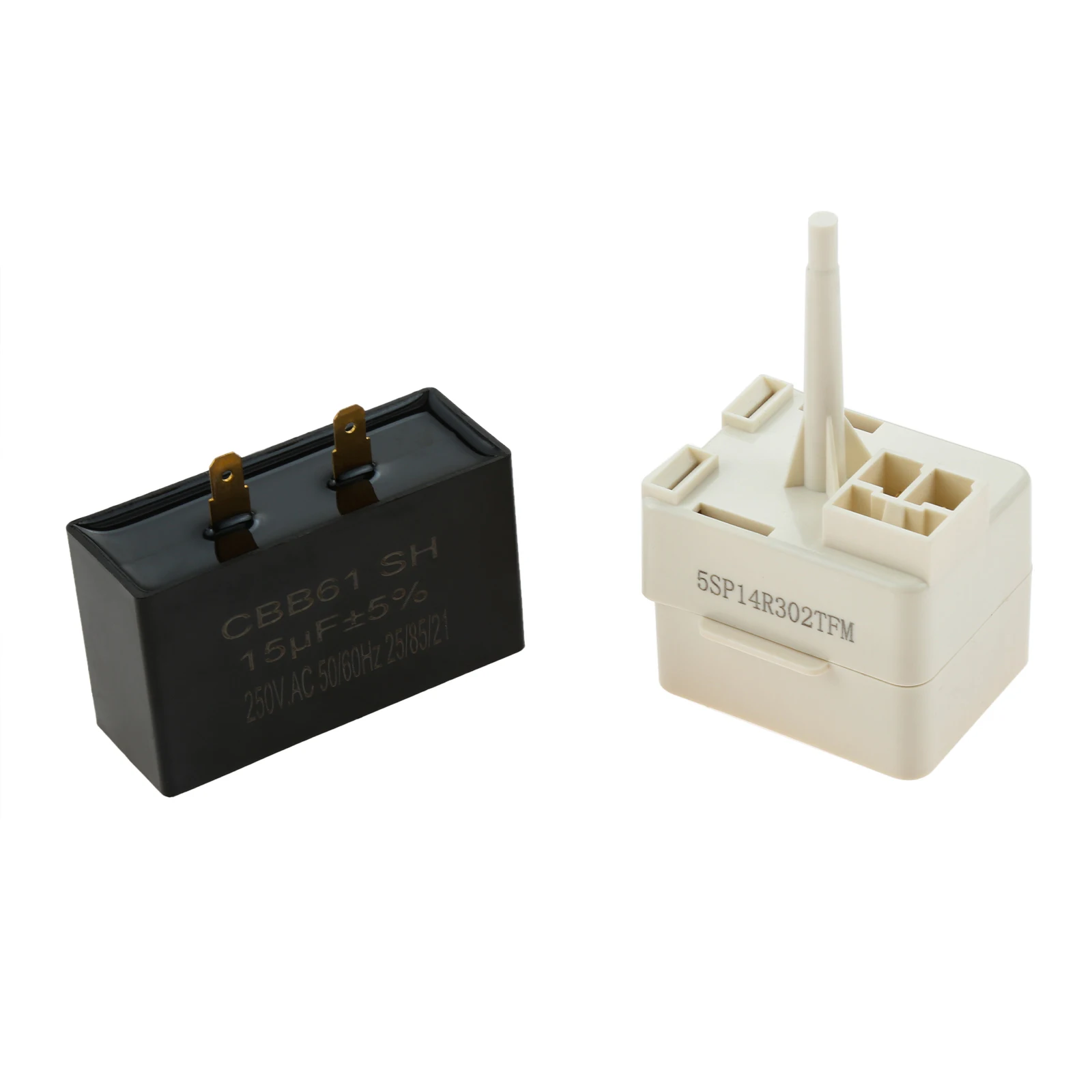 W10613606 реле пуска компрессора и конденсатор подходит для джакузи, Kenmore, Jenn Air Maytag запасная часть #67003186 67003764